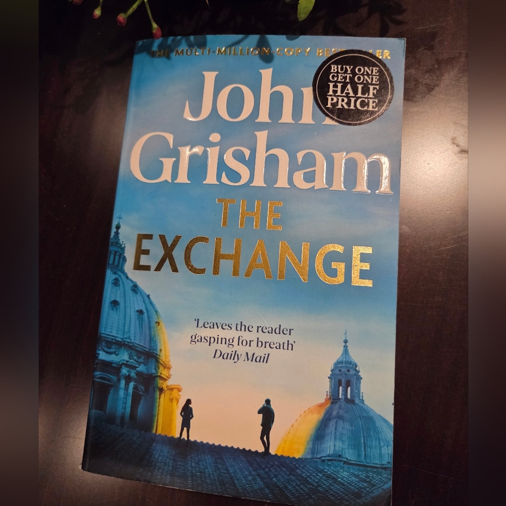 'The Exchange' Blue and Gold Coffee Table Book
